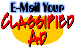 E-Mail Your Classified Ad